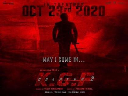 Sanjay Dutt starrer 'KGF: Chapter 2' gets October release date | Sanjay Dutt starrer 'KGF: Chapter 2' gets October release date Sanjay Dutt starrer 'KGF: Chapter 2' gets October release date | Sanjay Dutt starrer 'KGF: Chapter 2' gets October release date
