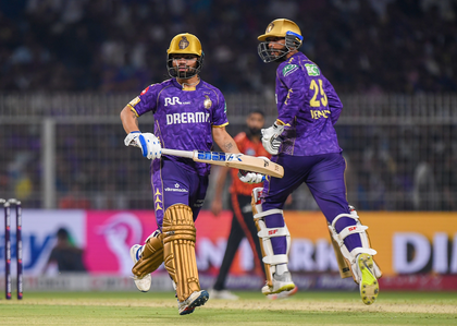 IPL 2025: Iyer's late blitz, Raghuvanshi's fifty power KKR to 200/6 against SRH | IPL 2025: Iyer's late blitz, Raghuvanshi's fifty power KKR to 200/6 against SRH