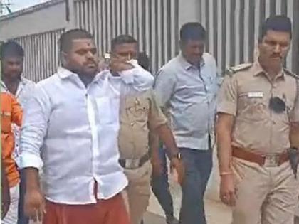 K'taka: BJP leader arrested for carrying out propaganda against Priyank Kharge | K'taka: BJP leader arrested for carrying out propaganda against Priyank Kharge K'taka: BJP leader arrested for carrying out propaganda against Priyank Kharge | K'taka: BJP leader arrested for carrying out propaganda against Priyank Kharge