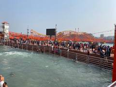 Preparations in full swing in Haridwar for Kumbh Mela, first holy bath is on 'Shivratri' | Preparations in full swing in Haridwar for Kumbh Mela, first holy bath is on 'Shivratri'
