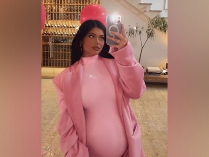 Pregnant Kylie Jenner rocks pink outfit at Stormi, Chicago West's birthday party | Pregnant Kylie Jenner rocks pink outfit at Stormi, Chicago West's birthday party