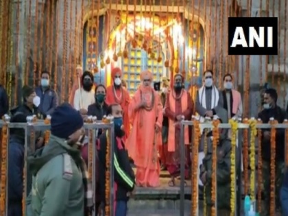 Uttarakhand: Portals of Kedarnath Temple open amid strict COVID protocols | Uttarakhand: Portals of Kedarnath Temple open amid strict COVID protocols