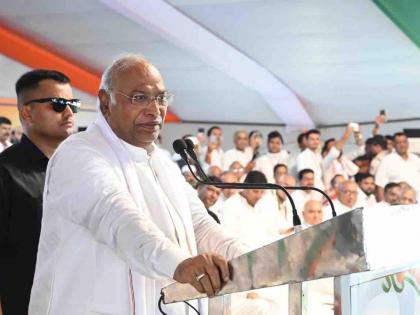 PM Modi remembers Sant Ravidas for vote bank, says Kharge | PM Modi remembers Sant Ravidas for vote bank, says Kharge PM Modi remembers Sant Ravidas for vote bank, says Kharge | PM Modi remembers Sant Ravidas for vote bank, says Kharge