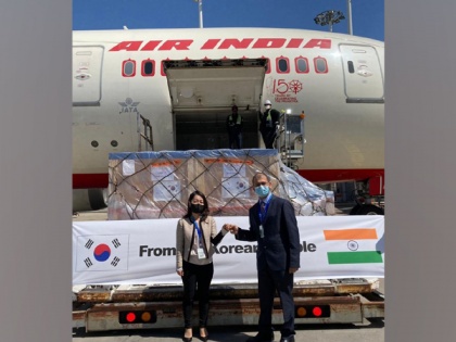 COVID-19: First batch of medical assistance departs from S Korea for India | COVID-19: First batch of medical assistance departs from S Korea for India
