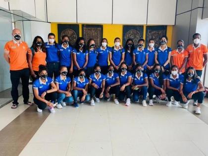 FIH Women's Junior WC: Indian hockey team leave for Johannesburg | FIH Women's Junior WC: Indian hockey team leave for Johannesburg