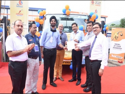 Indian Oil launches app-based door step diesel service in Mumbai in league with Okara Fuelogics and Humsafar India | Indian Oil launches app-based door step diesel service in Mumbai in league with Okara Fuelogics and Humsafar India