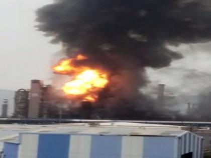 Fire at HPCL Visakhapatnam plant under control, no casualties | Fire at HPCL Visakhapatnam plant under control, no casualties