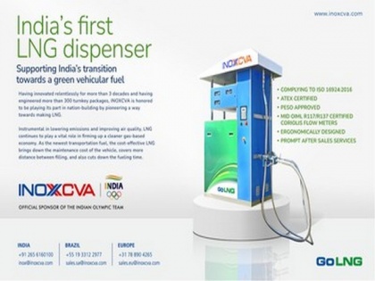 INOXCVA develops India's first LNG dispenser | INOXCVA develops India's first LNG dispenser
