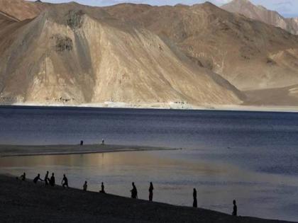China builds bridge across Pangong Lake amid standoff in Ladakh areas | China builds bridge across Pangong Lake amid standoff in Ladakh areas