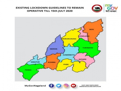 Existing COVID-19 lockdown guidelines in Nagaland to remain operative till July 15 | Existing COVID-19 lockdown guidelines in Nagaland to remain operative till July 15