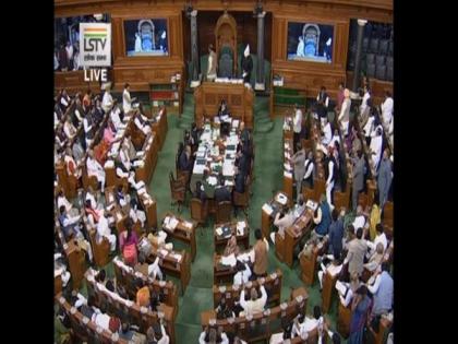 LS adjourned till 12 noon after ruckus by Opposition | LS adjourned till 12 noon after ruckus by Opposition LS adjourned till 12 noon after ruckus by Opposition | LS adjourned till 12 noon after ruckus by Opposition