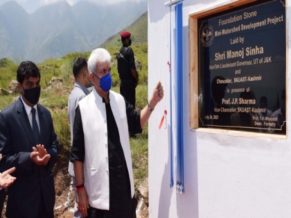 J-K Lt Governor inaugurates new boys hostel at SKUAST | J-K Lt Governor inaugurates new boys hostel at SKUAST