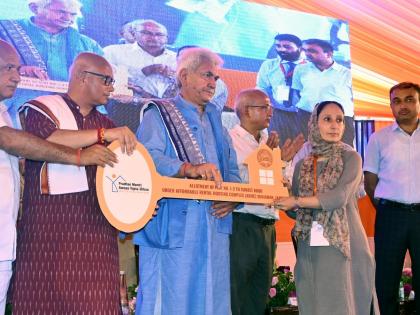 J&K LG inaugurates affordable rental housing complex | J&K LG inaugurates affordable rental housing complex J&K LG inaugurates affordable rental housing complex | J&K LG inaugurates affordable rental housing complex