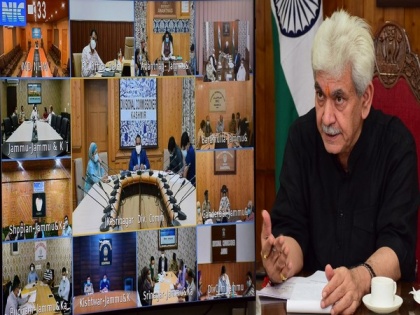 LG Manoj Sinha reviews Covid situation in J-K, says we must not let our guard down | LG Manoj Sinha reviews Covid situation in J-K, says we must not let our guard down