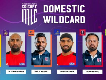 MLC franchises pick one domestic player each through a wildcard draft | MLC franchises pick one domestic player each through a wildcard draft