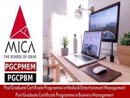 MICA launches PG Programs in Media & Entertainment Management and Business Management online with Ivory Education | MICA launches PG Programs in Media & Entertainment Management and Business Management online with Ivory Education