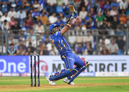 IPL 2025: Suryakumar Yadav becomes eighth MI player to reach 100 game landmark | IPL 2025: Suryakumar Yadav becomes eighth MI player to reach 100 game landmark