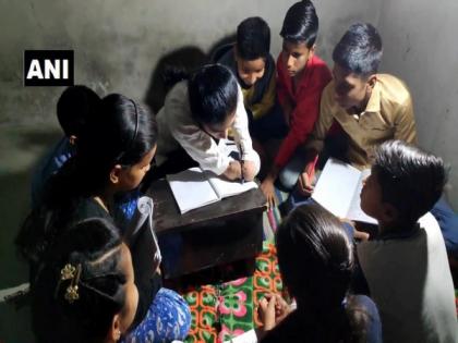 International Women's Day: Woman in UP's Moradabad teaches students with amputated hands | International Women's Day: Woman in UP's Moradabad teaches students with amputated hands