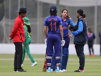 Women's WC: Mandhana cleared to continue preparations after being hit on head | Women's WC: Mandhana cleared to continue preparations after being hit on head