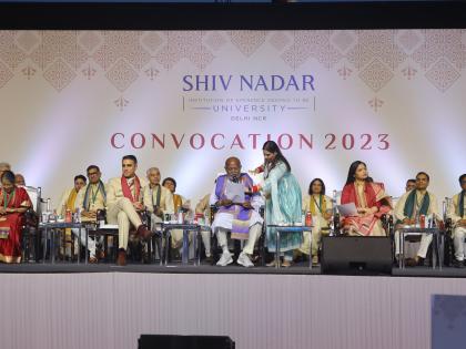 Shiv Nadar Institution of Eminence celebrates ninth convocation | Shiv Nadar Institution of Eminence celebrates ninth convocation