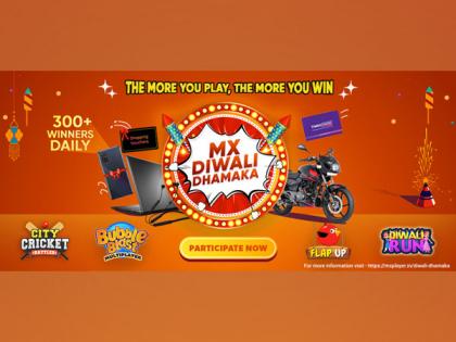 MX Player, the entertainment super app is set to make your Diwali brighter with Real-World-Rewards gaming tournaments | MX Player, the entertainment super app is set to make your Diwali brighter with Real-World-Rewards gaming tournaments