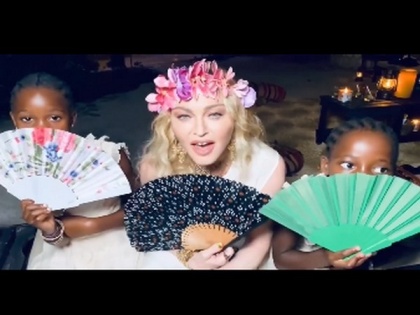 Madonna continues her 62nd birthday celebrations in Jamaica, shares video | Madonna continues her 62nd birthday celebrations in Jamaica, shares video