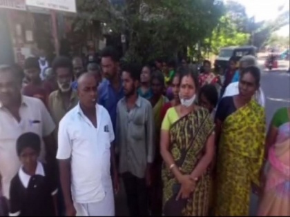 Tamil Nadu Assembly polls: Sitting MLA P Saravanan dropped by DMK, his supporters stage protest in Madurai | Tamil Nadu Assembly polls: Sitting MLA P Saravanan dropped by DMK, his supporters stage protest in Madurai