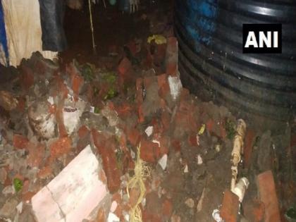 Boy rescued after wall of house collapses in Mumbai's Dahisar | Boy rescued after wall of house collapses in Mumbai's Dahisar