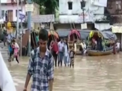 UP floods: River Mandakini in spate, locals dissatisfied with relief measures | UP floods: River Mandakini in spate, locals dissatisfied with relief measures