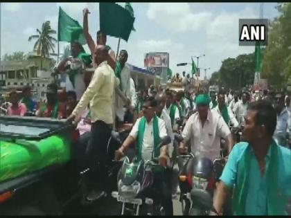 K'taka water crisis: Farmers to protest at Krishna Raja Sagara Dam | K'taka water crisis: Farmers to protest at Krishna Raja Sagara Dam K'taka water crisis: Farmers to protest at Krishna Raja Sagara Dam | K'taka water crisis: Farmers to protest at Krishna Raja Sagara Dam