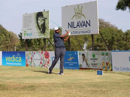 Coimbatore Open golf: Manish Thakran’s 66 propels him into joint lead with two others at halfway stage | Coimbatore Open golf: Manish Thakran’s 66 propels him into joint lead with two others at halfway stage