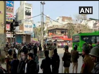 Heavy security deployed in Maujpur | Heavy security deployed in Maujpur Heavy security deployed in Maujpur | Heavy security deployed in Maujpur