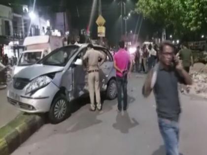 Man killed in car crash in UP's Meerut | Man killed in car crash in UP's Meerut