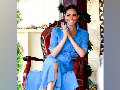 Meghan Markle rocked USD 30 dress during digital appearance on 'The Late Late Show' | Meghan Markle rocked USD 30 dress during digital appearance on 'The Late Late Show'
