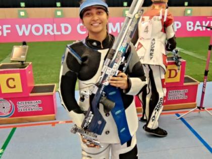 Sports Minister hails rifle shooter Mehuli Ghosh for obtaining Paris Olympic quota | Sports Minister hails rifle shooter Mehuli Ghosh for obtaining Paris Olympic quota Sports Minister hails rifle shooter Mehuli Ghosh for obtaining Paris Olympic quota | Sports Minister hails rifle shooter Mehuli Ghosh for obtaining Paris Olympic quota
