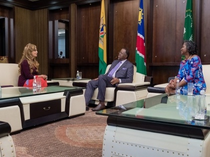 Merck Foundation meets the head of the State of Namibia to underscore their commitment to build healthcare capacity in partnership with the First Lady of Namibia | Merck Foundation meets the head of the State of Namibia to underscore their commitment to build healthcare capacity in partnership with the First Lady of Namibia