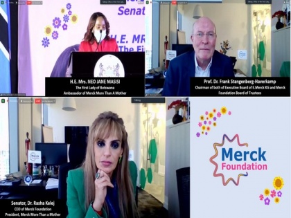 Merck Foundation CEO and Botswana First Lady announce the winners of "STOP GBV" Poster Contest | Merck Foundation CEO and Botswana First Lady announce the winners of "STOP GBV" Poster Contest