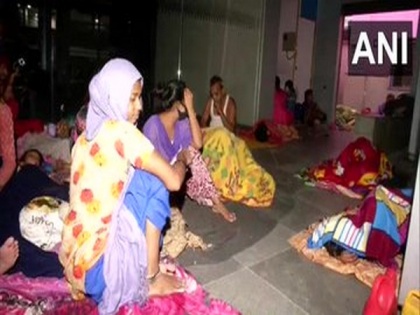 Anna Nagar incident: Displaced families take shelter at metro station, say 'nobody listening to us' | Anna Nagar incident: Displaced families take shelter at metro station, say 'nobody listening to us'