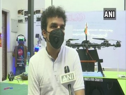 COVID-19: Lucknow scientist develops drone for sanitising | COVID-19: Lucknow scientist develops drone for sanitising