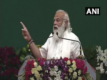 PM Modi lauds TN farmers for record food grain production, urges them to follow 'per drop more crop' mantra | PM Modi lauds TN farmers for record food grain production, urges them to follow 'per drop more crop' mantra