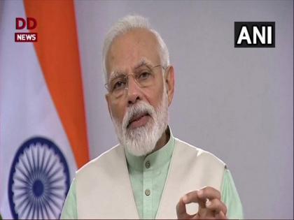 Model used to show gratitude to those fighting against COVID-19 on Janata Curfew being followed by other countries: Modi | Model used to show gratitude to those fighting against COVID-19 on Janata Curfew being followed by other countries: Modi