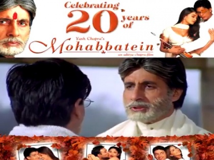 'Parampara, Pratishtha, Anushasan': Amitabh Bachchan marks 20 years of 'Mohabbatein' | 'Parampara, Pratishtha, Anushasan': Amitabh Bachchan marks 20 years of 'Mohabbatein'