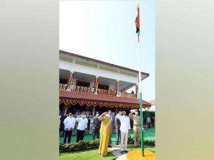 YS Jagan Mohan Reddy unfurls Tricolour, celebrates Andhra formation day | YS Jagan Mohan Reddy unfurls Tricolour, celebrates Andhra formation day YS Jagan Mohan Reddy unfurls Tricolour, celebrates Andhra formation day | YS Jagan Mohan Reddy unfurls Tricolour, celebrates Andhra formation day
