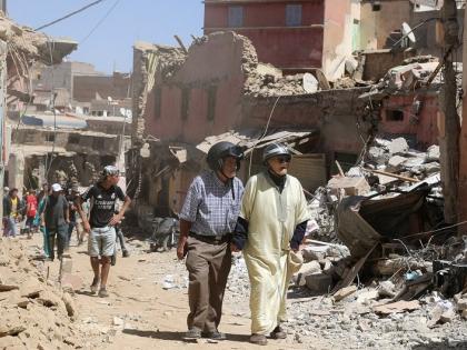 Rescuers in Morocco race against time searching for quake survivors | Rescuers in Morocco race against time searching for quake survivors Rescuers in Morocco race against time searching for quake survivors | Rescuers in Morocco race against time searching for quake survivors