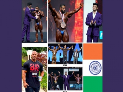 Indian flag, Vande Mataram at Mr Olympia's stage for first time; Sahil Khan does country proud | Indian flag, Vande Mataram at Mr Olympia's stage for first time; Sahil Khan does country proud