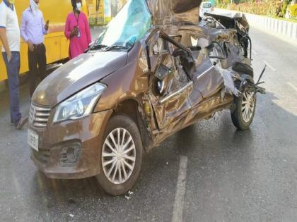 1 dead, 1 injured in car accident at Marine Drive, Mumbai | 1 dead, 1 injured in car accident at Marine Drive, Mumbai