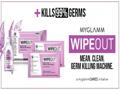 MyGlamm European beauty launches their new germ-killing line, WIPEOUT as part of the myglammCARES initiative | MyGlamm European beauty launches their new germ-killing line, WIPEOUT as part of the myglammCARES initiative