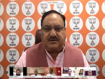 Nadda interacts with party office-bearers from four states over cyclone Amphan | Nadda interacts with party office-bearers from four states over cyclone Amphan