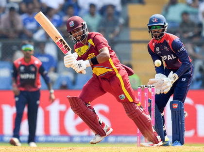T20 WC: Holder, Hope help Windies beat Nepal by 9 wickets, seal Super 8 spot | T20 WC: Holder, Hope help Windies beat Nepal by 9 wickets, seal Super 8 spot