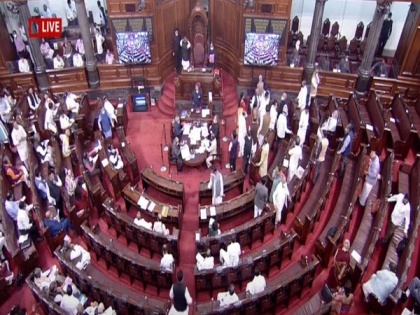 Rajya Sabha adjourned after Opposition's uproar | Rajya Sabha adjourned after Opposition's uproar